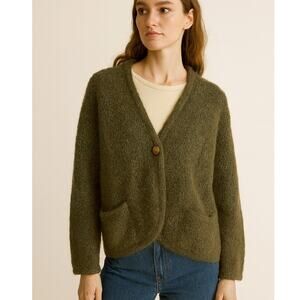 Vintage Country Store Marshall Fields Cardigan Sweater Mohair Blend